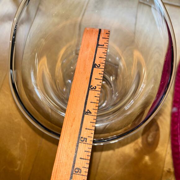 Krosno hand made clear art glass jack in the pulpit vase - Picture 10 of 11